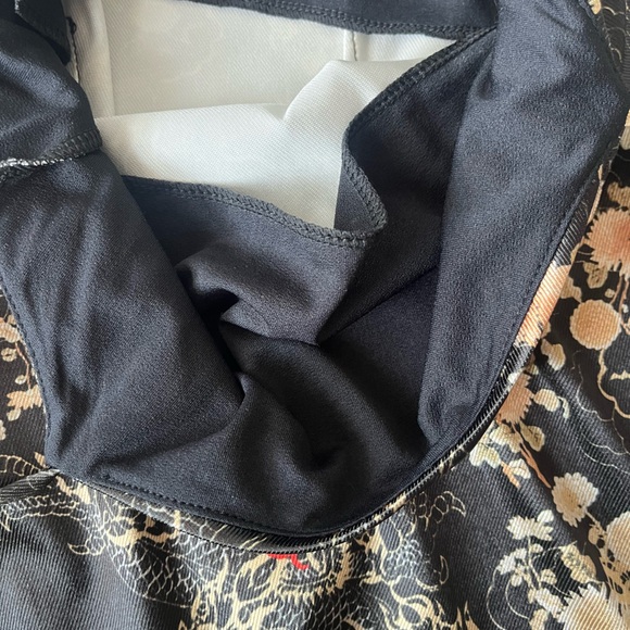 Urban Outfitters Black Dragon Satin Mini Dress - Picture 8 of 9